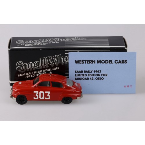 Saab 96 2-stroke Rally 1962 - "303" toreador red